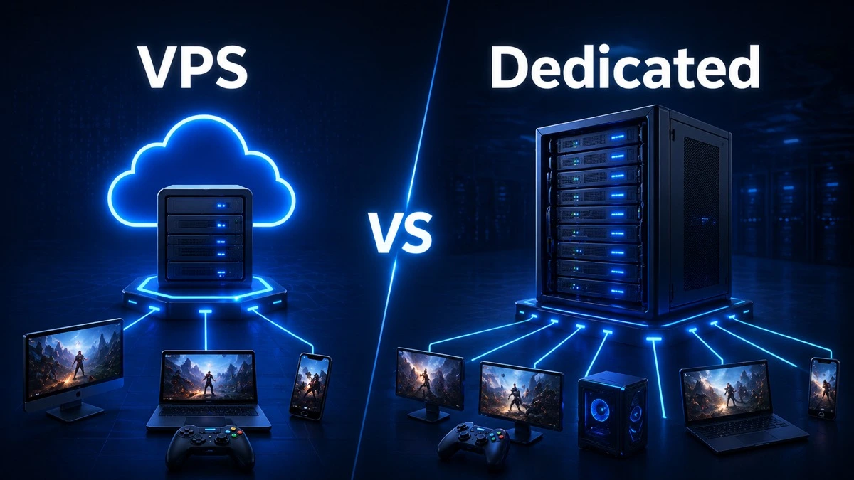 VPS vs Dedicated server comparison