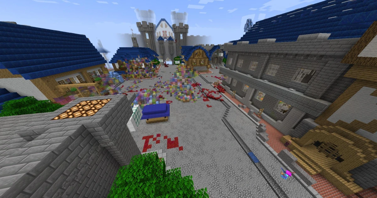 Minewind Central Spawn Minecraft server screenshot